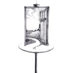 Porte imaginaire Salon
